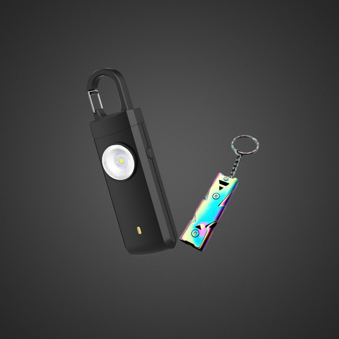 Pack Alertiz (Alarme + Sifflet à double action)