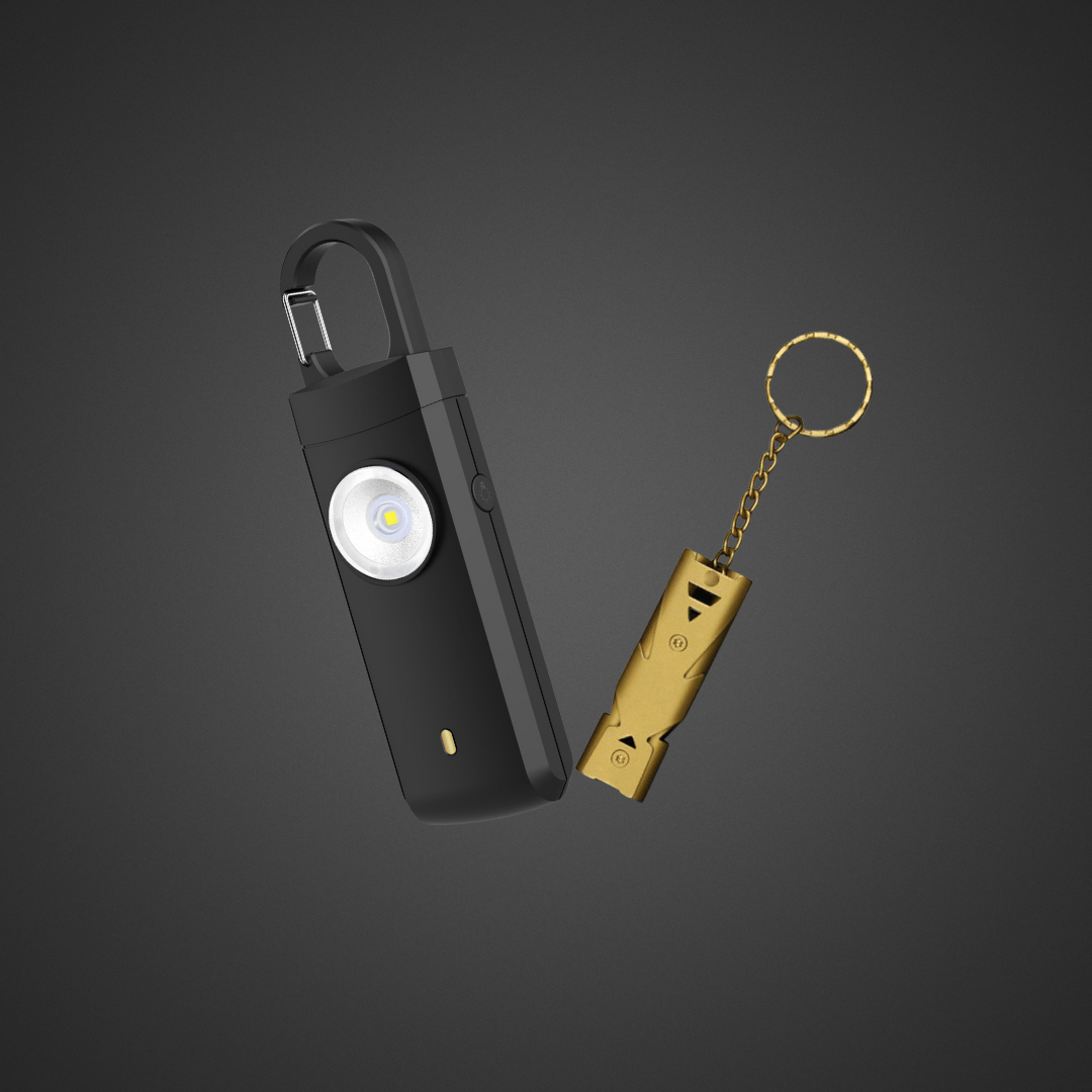 Pack Alertiz (Alarme + Sifflet à double action)